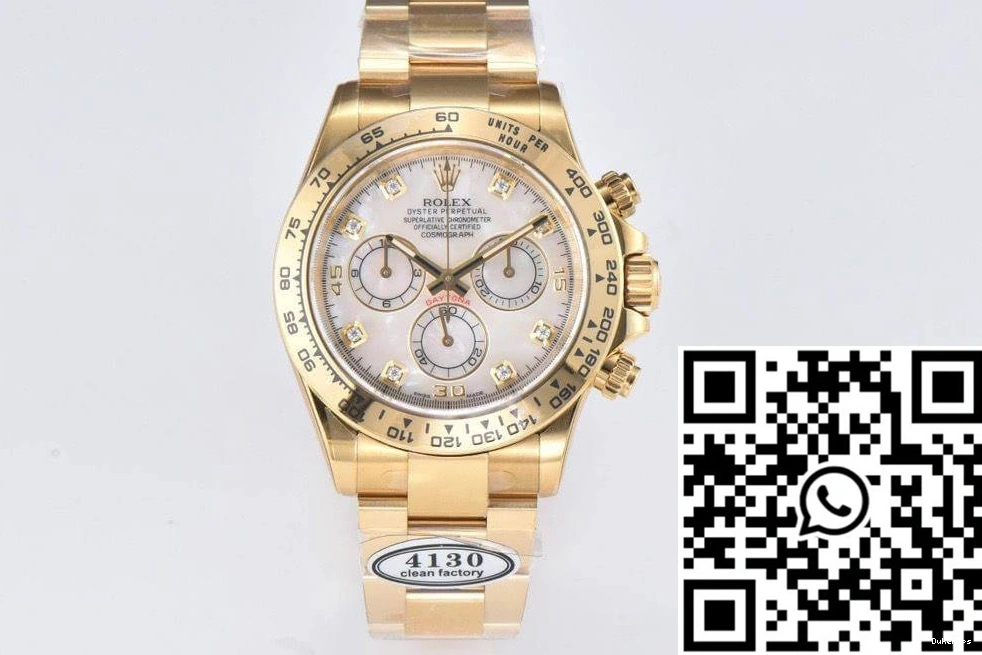 Gold M116508-0007 Factory Cosmograph Clean Yellow Daytona Rolex 0105